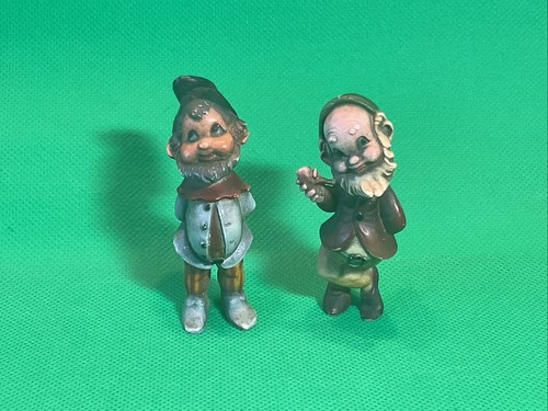 Vintage gnome dwarf figurines - ,