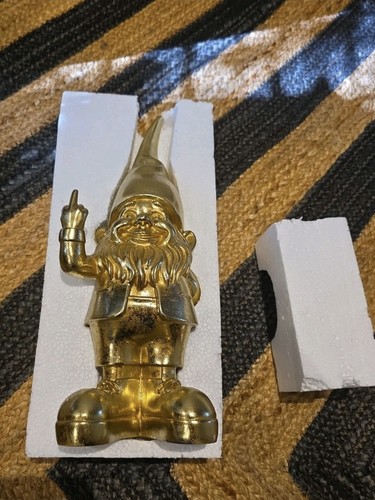 Rude gnome garden decor - rude,