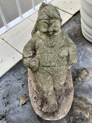 Garden gnome statue - garden,