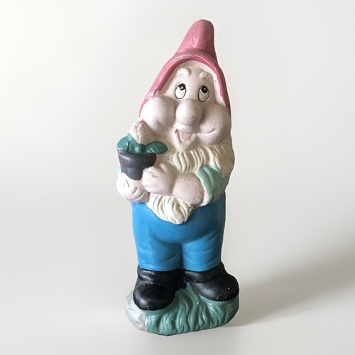 Garden gnome ceramic figurine - garden,