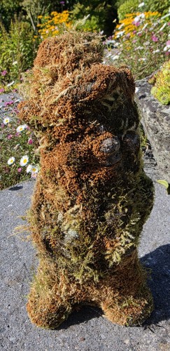 Vintage 70s concrete gnome - vintage,
