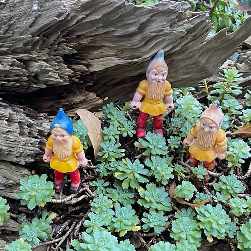 Vintage miniature gnome - vintage,