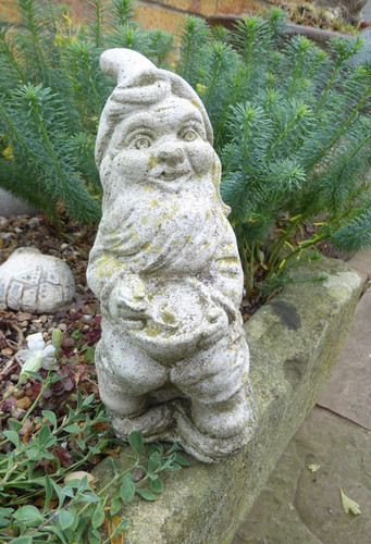 Garden gnome statue decor - garden,