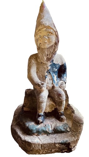 1950s 1960s garden gnome - garden,