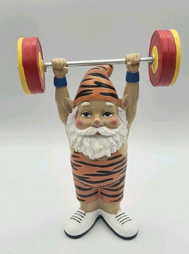 Gnome garden weightlifting - garden,