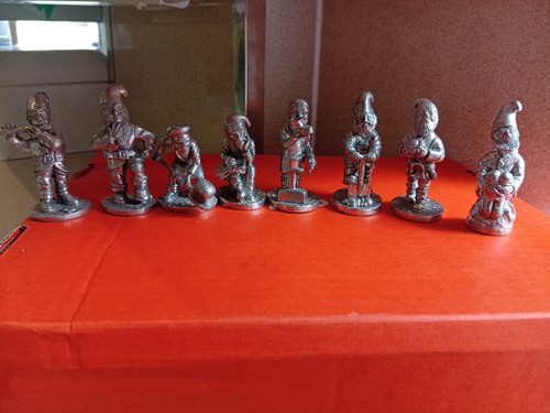 Mini garden gnomes - 8x,