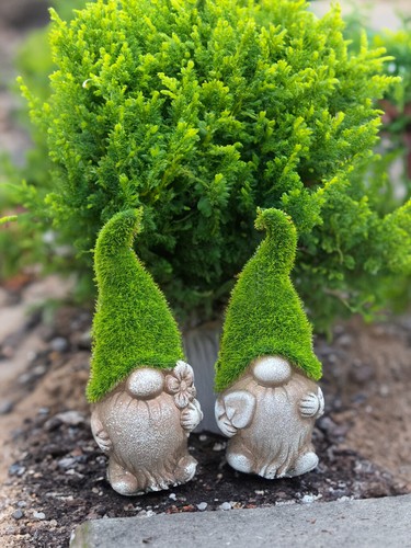 2pcs flocked garden - 2pcs,